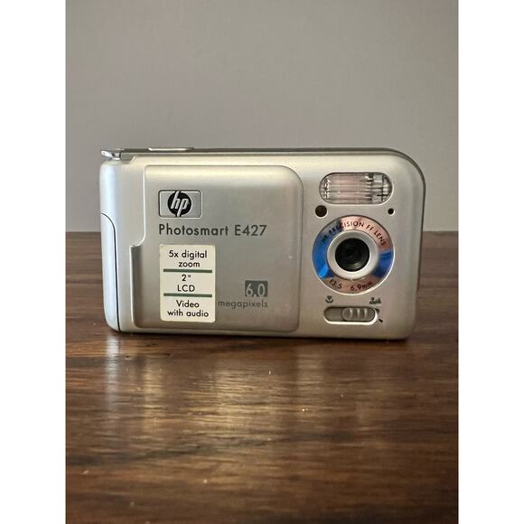 Digital Camera HP Photosmart E427 / digital camera. 6.0 megapixels 2"LCD silver - Picture 6 of 7